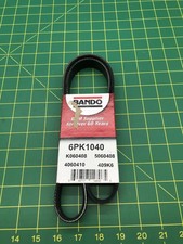 Bando 6PK1040 K060408 5060408 Serpentine Belt Engine Black New Card Wear picture