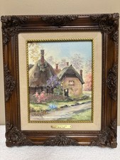 VTG MARTY BELL 🔥 Litho Print ‘Longstock Lane’ SIGNED by Artist #828/900 w/ COA picture