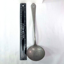 Antique Germany Aluminum Soup Ladle 12