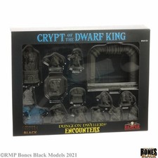 Reaper 44151 Crypt of the Dwarf King Boxed Set Bones Black Plastic Miniature picture