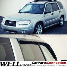 WellVisors Window Visors 2003-2008 For Subaru Forester Side Deflectors picture
