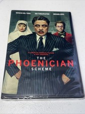 The Phoenician Scheme DVD  Brand New Wes Anderson Benicio Del Toro Michael Cera picture