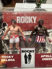 NECA Rocky 2-Pack Action Figure Set - Rocky Balboa & Apollo Creed picture