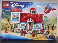 LEGO 43268 Disney Lilo and Stitch Beach House 834 pcs. NEW/SEALED/DMG PKG picture