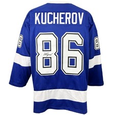 Nikita Kucherov autographed signed jersey NHL Tampa Bay Lightning JSA COA picture