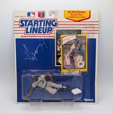 1990 Kenner Starting Lineup Ken Griffey Jr Signed Auto Sliding Rookie Mariners picture