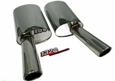 1320 fireball Mega blastpipe muffler L & R VIP Tip Bozo Boso (pair) 2.5 inch picture