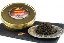Kaluga Black Caviar (Metal Tin/Glass Jar), Чёрная Икра Калуга Малосольная picture