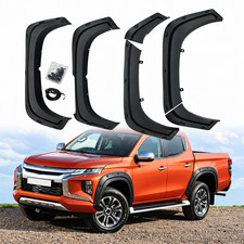 Black Fender Flares Wheel Arch 6PCS for Mitsubishi Triton L200 2024 2025 2026 picture