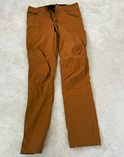 Kuhl Men’s Coyota Brown Softshell Hiking Pants Size 28 Nylon Spandex Pockets picture