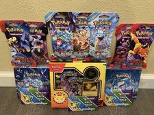Pokemon TCG Sealed Product Bundles 5x Sealed Booster Packs 4+1 Bonus Pack & VTG picture