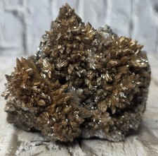 Druzy Dogtooth Calcite Crystal Cluster Natural Mineral Specimen Chihuahua Mexico picture