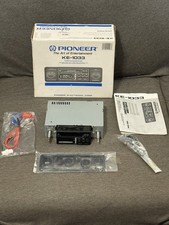 NOS Vintage Pioneer KE-1033 Car Stereo Cassette Supertuner AM/FM Brand New Boxed picture