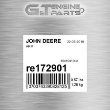 RE172901 ARM fits JOHN DEERE (Surplus Open Box) picture