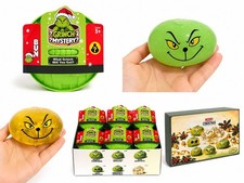 Grinch Mystery Dumpling Squishy Stress  ASSORTE. Glows in the Dark picture