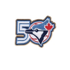 2026 Toronto Blue Jays 50th Anniversary Sleeve Patch Official MLB Jersey Emblem picture