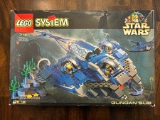 Vintage LEGO Star Wars Gungan Sub #7161 New In Sealed Box 1999 picture