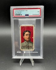 1909-11 T206 Vic Willis Portrait Piedmont 150 PSA 1 Pittsburg HOF Tobacco Card picture