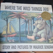 SIGNED Maurice Sendak Where The Wild Things Are 1st Print 25th Anniv Inscribed picture