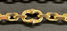 Tiffany 1837 Makers Chain Necklace in 18K yellow gold. 24-inch. picture