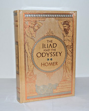NEW  Iliad and Odyssey by Homer Sealed Leather Bound Collectible Gift picture