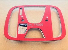 1x Grille Mounted Chrome Honda H Emblem Nameplate for Accord New 75700-S9A-G00 picture