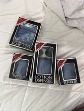 Vintage Saturday Knight Ltd 4 Pc Bathroom Set Made in Japan picture