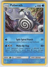 Holo Poliwrath 32/149 Holo Rare SM Base Set Near Mint picture