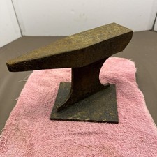 Vintage Anvil 5.9. Lbs. 7.5” Long X 2.75” Wide. Possibly Handmade. Rusty. Nice. picture