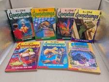 Goosebumps VTG 90s Lot 7 Paperback Books RL Stine picture