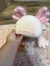 Pillowfort Pink Weighted Plush Axolotl Sensory Stuffed Toy 3lb 16x22 NEW picture