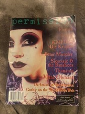 Permission Magazine Issue 7 Gothic Industrial KMFDM Peter Murphy Siouxsie 1990s  picture