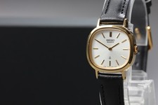 Vintage 1981 N MINT Quartz Seiko Socie 2320-5660 Gold Womens Watch Made in Japan picture
