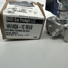 Baso Gas Automatic Gas Valve H91ADA-1C REVB 120vac picture