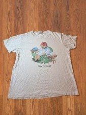 Vintage Fleet Foxes Band T Shirt Medium Gray Sleepy Time Graphic Tee picture