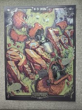 Puscifer Red Rocks May 3 2026 Official Show Print Authentic picture