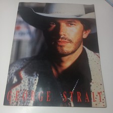 George Strait 1993 Pure Country Tour Large Program Very Rare VTG 90s Music Movie picture
