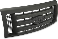 HECASA Front Grille Compatible with 2009-2014 Ford F150 XL Model Bumper Painted  picture
