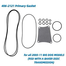 406-2121 Primary Gasket Fits 05-11 Big Dog Motorcycles RSD w/A Dssc Transmission picture