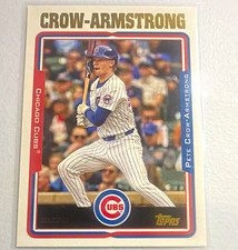 Topps 2025 Pete Crow-Armstrong Chicago Cubs #253 Base Set Baseball Card picture