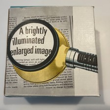 Vintage Giant Illuminated Magnifying Glass - Balloon - C Batteries -NEW/Open Box picture