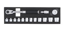 Koken 3285ZA Socket Wrench Basic Set 15 Pcs Yamashita From Japan New picture