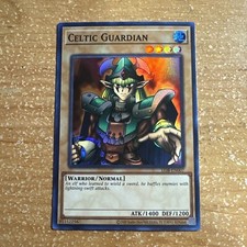 🔥 YUGIOH Celtic Guardian LOB-EN007 SUPER RARE HOLOFOIL NEAR MINT picture
