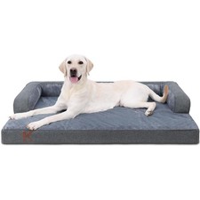 Large Indoor Dog Bed, Removable & Washable Dog Cushion, Waterproof with Non-Slip picture
