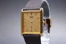 [Near MINT] Vintage 1979 Seiko Chariot 7820-5130 Gold Tank Quartz Men’s Watch picture