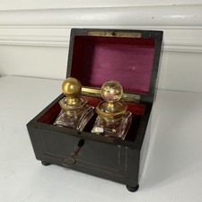 Antique French Napoleon III Perfume Casket Box 19thC picture