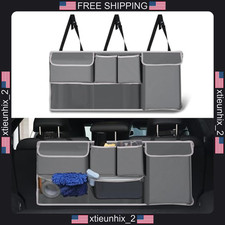 Car Trunk Organizer, 39.3 x 17.7 inches, 4 Pockets & 2 Mesh Pouches, picture