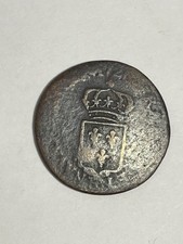 Royal Farthing Bust Coin Children Louis XV 1720 BB (10-45/1) picture