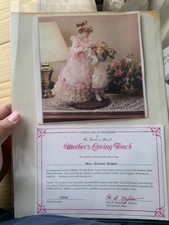 Danbury Mint Mother's Loving Touch Porcelain Figurine with Original Box and COA picture