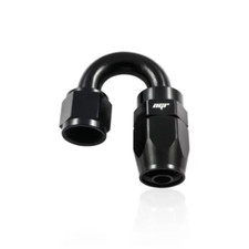 NGR Performance 180 Degree Swivel Hose End Black AN Fitting for Braided Hose picture